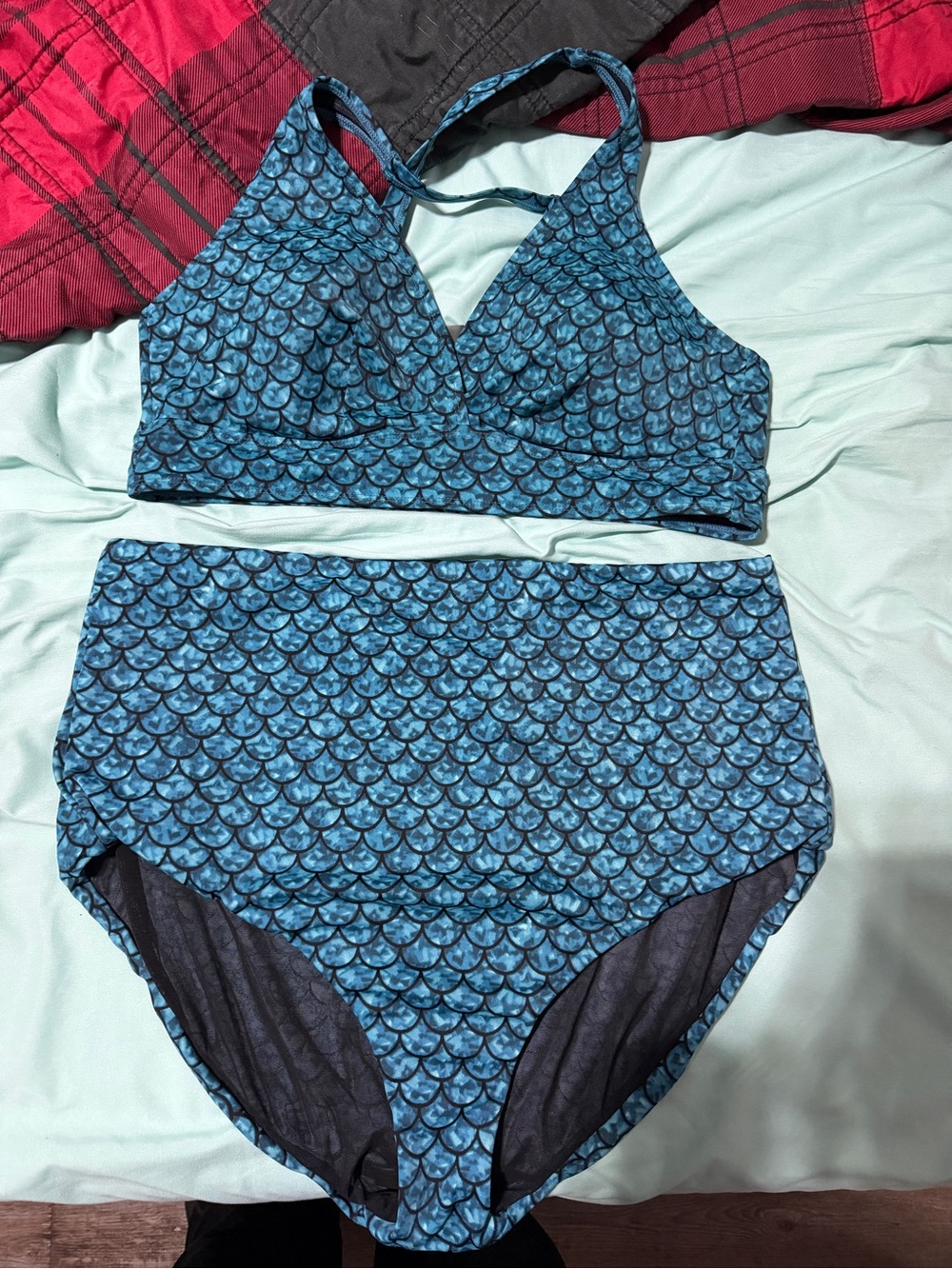 Torrid Mermaid Scale Two-Piece Bikini Set